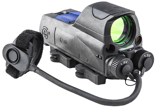 Meprolight USA 0687703 MOR PRO  Black 1 x 30 mm 2.2 MOA Dot/Bullseye Reticle Red & IR Laser