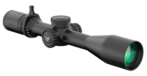 Swampfox Optics PAT2624MC  Patriot II Black 6-24x50mm 30mm Tube Clean Cross MOA Reticle