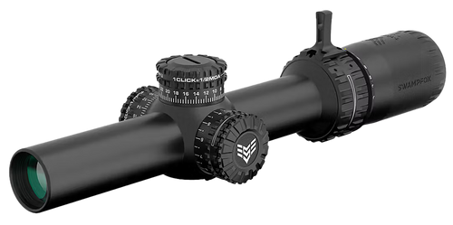 Swampfox Optics ARH16241GB Arrowhead  Black 1-6x24mm 30mm Tube Guerrilla Dot BDC Green Reticle