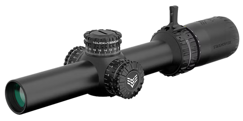 Swampfox Optics ARH16241GB Arrowhead  Black 1-6x24mm 30mm Tube Guerrilla Dot BDC Green Reticle