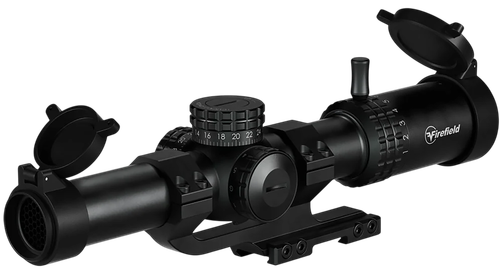 Firefield FF13075 RapidStrike  Black 1-10x24mm, 30mm Tube Illuminated Black/Green/Red CR1 Reticle