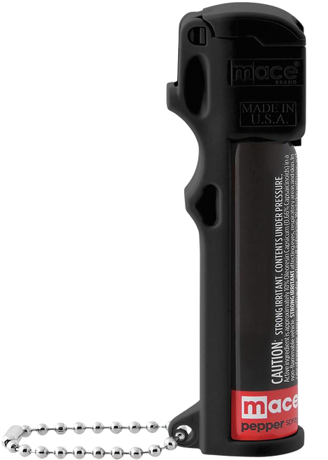 Mace 80725 Personal Pepper Spray Range 12ft Black Includes Keychain