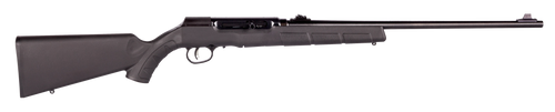 Savage Arms 47200 A22 Target Sporter Full Size 22 LR 10+1 22" High Luster Button Rifled Barrel, High Luster Drilled & Tapped Carbon Steel Receiver, Matte Black Fixed Synthetic Stock, Right Hand