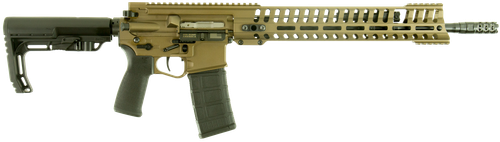 Patriot Ordnance Factory 01145 P415 Edge 223 Rem,5.56x45mm NATO 16.50" 30+1 Burnt Bronze Rec Black 6 Position MFT Stock/Grip