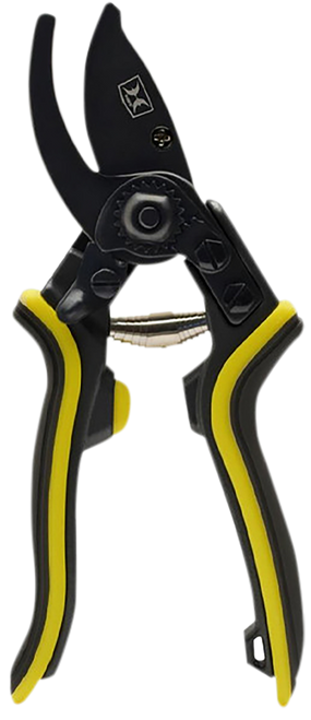 Hawk HWKPRUNER Hand Pruner  Black/Yellow Aluminum
