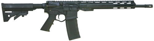 ATI ATIGAX30013ML Alpha Maxx  300 Blackout 30+1 16" Black Threaded Barrel, Black Picatinny Rail Polymer Receiver, 13" Polymer Handguard, ATI MM4 Black Synthetic Stock, Black Polymer Grip, Right Hand