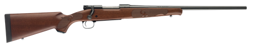 Winchester Guns 535201289 Model 70 Featherweight Compact 6.5 Creedmoor Caliber with 5+1 Capacity, 20" Barrel, Brushed Polish Blued Metal Finish & Satin Walnut Fixed Feather Checkered Stock Right Hand