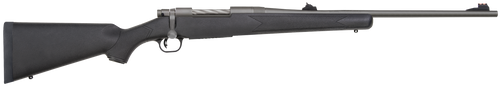 Mossberg 28073 Patriot  Full Size 375 Ruger 3+1 22" Stainless Cerakote Barrel, Drilled & Tapped Stainless Cerakote Receiver, Black Fixed Synthetic Stock, Right Hand