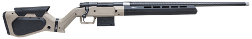 Howa HHERA65CTAN M1500 Hera 6.5 Creedmoor 5+1 22" Threaded Barrel, Black Rec, Tan & Black Hera H7 Chassis Stock