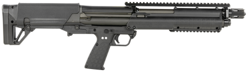 Kel-Tec KSGBLKD KSG Defender Bullpup Frame 12 Gauge Pump 3" 7+1 18.50" Black Steel Barrel, Black Picatinny Rail Aluminum Receiver, Black Adj Cheek Riser Polymer Stock, Black Magpul Vertical Grip