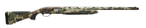 Browning 011765205 Maxus II  12 Gauge 3.5" 4+1 26", Woodland Camo, Synthetic Furniture with Overmolded Grip Panels, Fiber Optic Sight