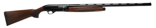 Stevens 57965 560 Field Compact 12 Gauge 3" 5+1 28", Matte Black Barrel/Rec, Turkish Walnut Stock, Fiber Optic Front Sight, Oversized Controls