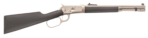 Taylors & Company 220110 1892 Alaskan Take-Down 44 Rem Mag Caliber with 10+1 Capacity, 20" Barrel, Matte Chrome Metal Finish & SoftTouch Black Synthetic Stock Right Hand (Full Size)