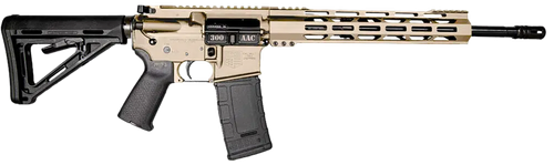 Diamondback DB1718B062 DB15  300 AAC Blackout 30+1 16" Black Nitride Threaded Barrel, Flat Dark Earth Cerakote Aluminum/Carbon Receiver w/Picatinny Rail Receiver, M-LOK Handguard, Magpul MOE Grip