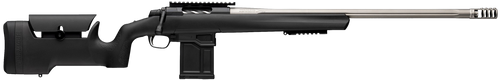 Browning 036094218 X-Bolt 2 Target Max 308 Win 10+1 24" Satin Gray Fluted Threaded Barrel, Matte Blued Picatinny Rail Steel Receiver, Picatinny Rail Forend, Adj Comb & LOP Black Composite Stock