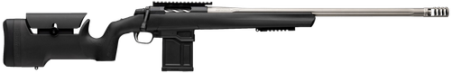Browning 036094218 X-Bolt 2 Target Max 308 Win 10+1 24" Satin Gray Fluted Threaded Barrel, Matte Blued Picatinny Rail Steel Receiver, Picatinny Rail Forend, Adj Comb & LOP Black Composite Stock