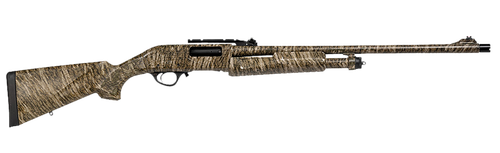 Escort HEFH4126TRBL Field Hunter Turkey Full Size 410 Gauge Pump 3" 4+1 26" Mossy Oak Bottomland Steel Barrel, Grooved Aluminum Receiver, Fixed Mossy Oak Bottomland Synthetic Stock, Right Hand