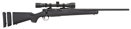 Mossberg 28094 Patriot Super Bantam Youth 350 Legend 4+1 22" Matte Blued Fluted Steel Barrel & Receiver, Black Synthetic Stock,  3-9x40mm Duplex Scope