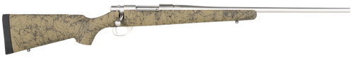 Howa HHS63113 M1500 HS Precision 308 Win 5+1 22", Stainless Steel Metal Finish & Green Black Webbed Fixed HS Precision Stock