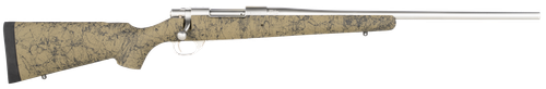 Howa HHS63113 M1500 HS Precision 308 Win 5+1 22", Stainless Steel Metal Finish & Green Black Webbed Fixed HS Precision Stock