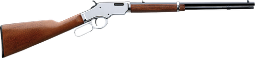 Taylors & Company 550223 Uberti Scout 22 LR Caliber with 14+1 Capacity, 19" Blued Barrel, Chrome-Plated Metal Finish & Walnut Stock Right Hand (Full Size)