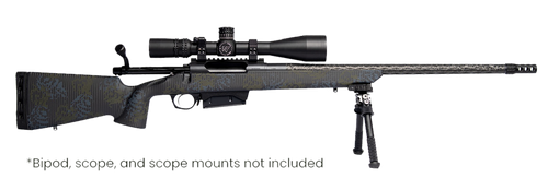 Horizon Firearms RF019C502216C20 Vandal Carbon II 7mm Back Country 22" Black Fluted Barrel, Black Drilled & Tapped Receiver, Black Iota EKO X Carbon Fiber Stock