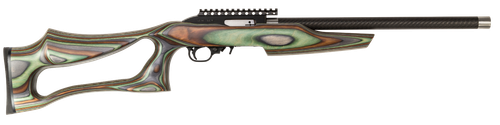Magnum Research SSEFC22G Magnum Lite SwitchBolt Full Size 22 LR 10+1 17" Black Anodized Carbon Steel/Threaded Barrel, Black w/Integral Scope Base Receiver, Camo Fixed Thumbhole Stock, Right Hand