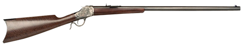 Cimarron CA885 1885 High Wall 38-55 Win 1 Shot, 30" Blued Octagon Steel Barrel, Color Case Hardened Steel Receiver, Satin Oiled Walnut Fixed Stock