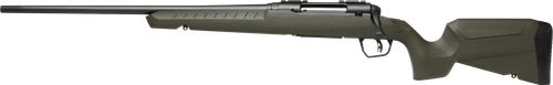 Savage Arms 32127 Axis 2 Compact 223 Rem 4+1 20" Matte Black Heavy Sporter Barrel, Matte Black Drilled & Tapped Carbon Steel Receiver, Fixed Green Synthetic Stock Left Hand