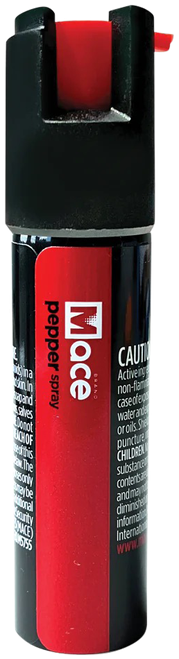 Mace 60010 Twist Lock Pepper Spray OC Pepper 15 Bursts Range 10 ft 0.75 oz Black