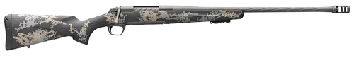 Browning 035583294 X-Bolt Mountain Pro SPR 6.5 PRC 3+1 20" Steel Fluted Sporter Barrel, Tungsten Gray Cerakote Steel Receiver, Accent Graphic Black/ Carbon Fiber Stock, Right Hand