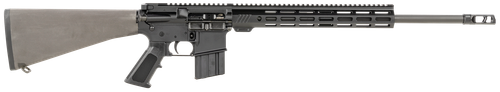 Bushmaster 0010010BLK XM-15 E2S 450 Bushmaster 5+1 20" Barrel, Black Barrel/Receiver, Snake Charmer Muzzle Brake, 14" M-LOK  Free Float Rail, A2 Stock, Aluminum Magazine, Optics Ready