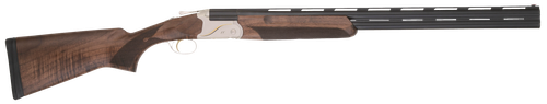 TriStar 33138 Trinity II Full Size 410 Gauge Break Open 3" 2rd 28" Black Over/Under Vent Rib Barrel, Acid Etched w/24K Gold Inlay Stainless Steel Receiver, Fixed Turkish Walnut Stock, Right Hand
