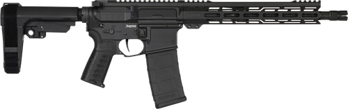CMMG 30AB20FAB Banshee MK4 300 Blackout 30+1 12.50" Black Nitride Medium Taper Threaded Barrel, EML 7" M-LOK Handguards, Black Armor Cerakote Aluminum Picatinny Rail Receiver, CMMG Zeroed Grips