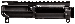 Battle Arms Development BAD556-LW-UR Authority Elite Upper Receiver Aluminum Black Hardcoat Anodize Receiver for AR15/M4