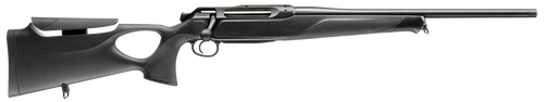 Sauer 80117656 505 Synchro XT Full Size 375 H&H Mag 2+1 24" Titanium Gray Steel Barrel, Saddle Mount Steel Receiver, Black Thumbhole w/Adj Comb Synthetic Stock