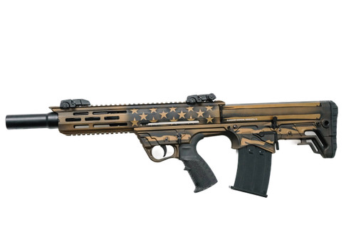 Blackjacket Munitions SBP-12 Bullpup Shotgun 12 Gauge Bronze Stars & Stripes 