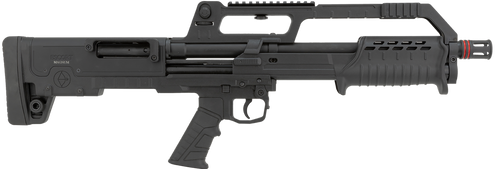 Escort HEBP12180101 PX BullTac 12 Gauge Pump 3" 5+1 18" Black Stainless Steel Barrel, Black Aluminum/Polymer Receiver w/Picatinny Rail, Black Bullpup Synthetic Stock, Black Grip
