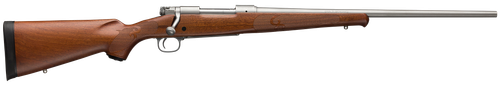 Winchester Repeating Arms 535234264 70 Featherweight 270 WSM 3+1 24" Matte Stainless/ Free-Floating Barrel, Matte Stainless/ Stainless Steel Receiver, Satin Walnut/ Wood Stock, Right Hand