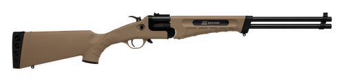 Savage Arms 23004 42 Takedown Full Size 22 LR/410 Gauge 1rd 20" Black Satin Sporter Barrel, Flat Dark Earth Carbon Steel Receiver, Flat Dark Earth Fixed Synthetic Stock, Ambidextrous