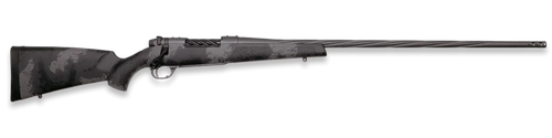 Weatherby MLW01N300NR8B Mark V Live Wild 300 Win 3+1 28" Carbon Gray Cerakote Spiral Fluted Barrel Black/Gray Sponge Pattern/Polymer Stock