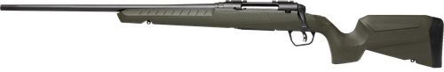 Savage Arms 32128 Axis 2 Compact 223 Rem 4+1 20" Matte Black Heavy Sporter Barrel, Matte Black Drilled & Tapped Carbon Steel Receiver, Fixed OD Green Synthetic Stock, Left Hand