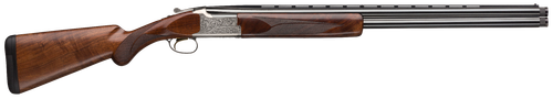 Browning 018142304 Citori White Lightning 12 Gauge with 28" Polished Blued Barrel, 3" Chamber, 2rd Capacity, Silver Nitride Metal Finish & Gloss Oil Black Walnut Stock Right Hand (Full Size)