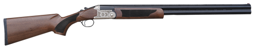 Pointer KAR2028 Acrius  Full Size 20 Gauge Break Open 3" 2rd 28" Black Vent Rib Barrel, Nickel Steel Laser Etched Receiver, Fixed Turkish Walnut Stock, Ambidextrous