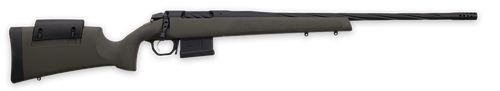 Weatherby 3WRXP65RWR6B 307 Range XP 6.5 Wthby RPM 5+1 24" Fluted Barrel, Black Barrel/Rec, OD Green Synthetic Stock with Adj. Cheek Rest, Accubrake Muzzle Brake, TriggerTech Trigger