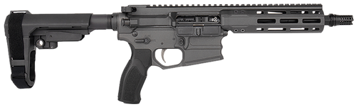 Cobalt Kinetics CKPROLITE30075CHARCOAL Pro Lite  300 Blackout 30+1 7.50" Black Melonite Barrel, Charcoal Aluminum Receiver w/Picatinny Rail, Black Polymer SB Tactical SBA3 Brace, Black Polymer Grip