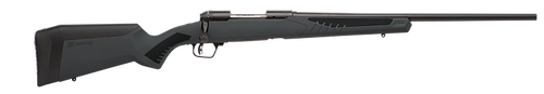 Savage Arms 57065 110 Hunter Full Size 308 Win 4+1 22" Matte Black Button-Rifled Barrel, Matte Black Drilled & Tapped Carbon Steel Receiver, Adj AccuStock Matte Gray Synthetic Stock, Right Hand