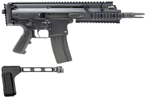 FN 38101886 SCAR 15P 300 Blackout 30+1 7.50" Black Picatinny Rail Aluminum Receiver SB Tactical Brace