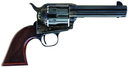 Cimarron AR400 Arizona Ranger  357 Mag 6 Shot, 4.75" Blue w/Engraved "Arizona Ranger" Steel Barrel, Blued Cylinder, Color Case Hardened Steel Frame, Checkered Walnut Grip, Exposed Hammer