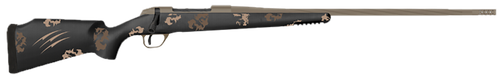 Fierce Firearms TWTROG65PRC20BS Twisted TI Rogue 6.5 PRC 20" Black Cerakote Steel Threaded Barrel, Drilled & Tapped Titanium Receiver, LR Negative Comb Sonora Ambush Camo Carbon Fiber Stock